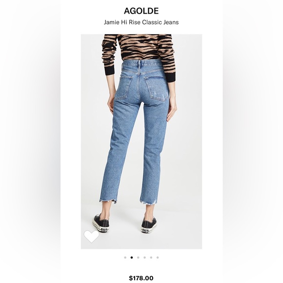AGOLDE Jamie Hi Rise Classic Jeans - Picture 2 of 12